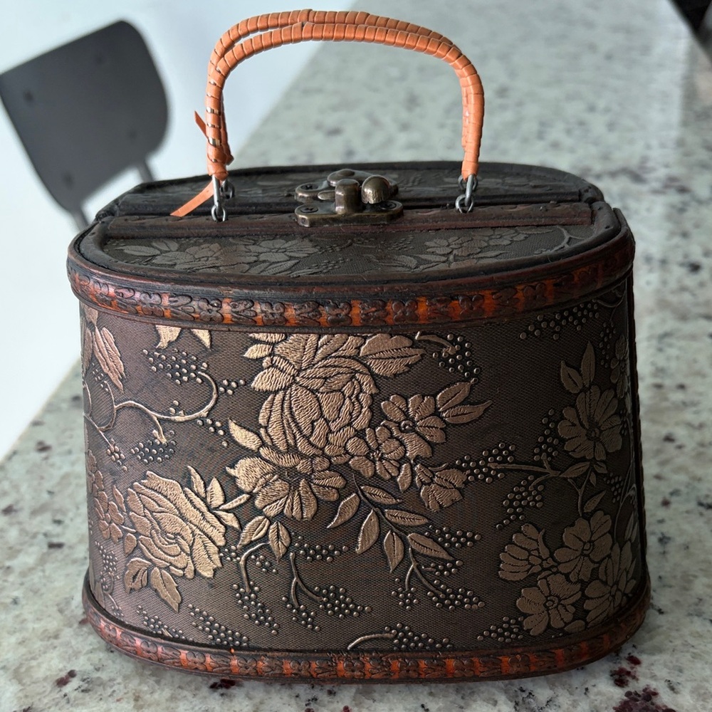Vintage Bamboo Small Purse